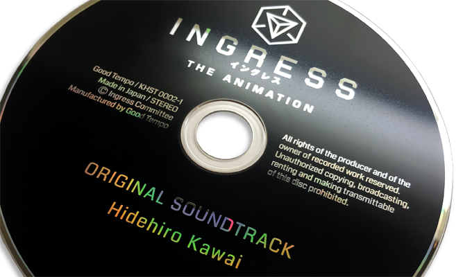 CD｜株式会社グッドテンポ｜カワイヒデヒロ「イングレス・ジ・アニメーション オリジナル・サウンドトラック」